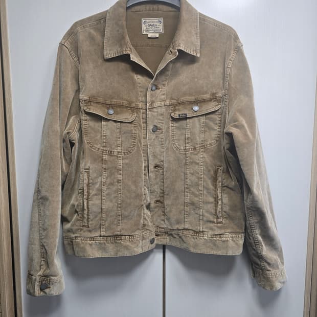 폴로 코듀로이 트러커 자켓 XL사이즈