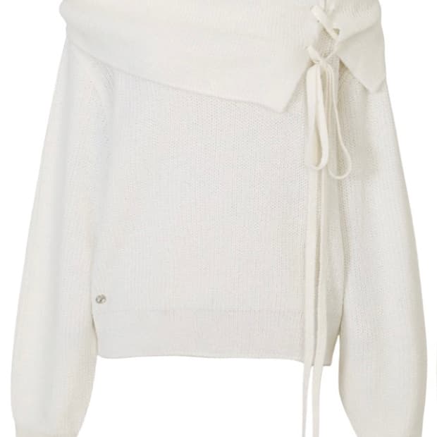 KAREN CORSET KNIT white