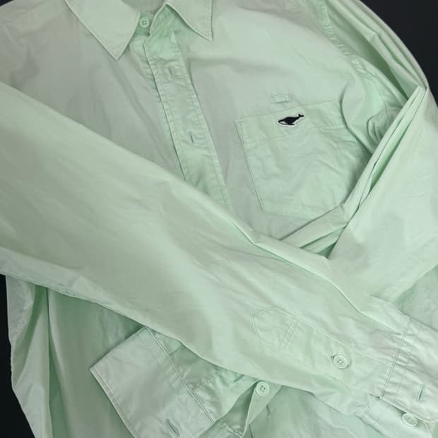 네이더스 민트 셔츠
