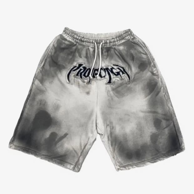 프로젝트GR x 꼬르쏘꼬모 퓨리어스 로고 아플리케 쇼츠 (2)