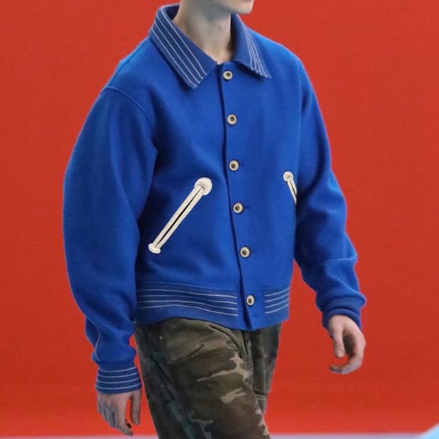 앤더슨벨 가디건 자켓 블루 s