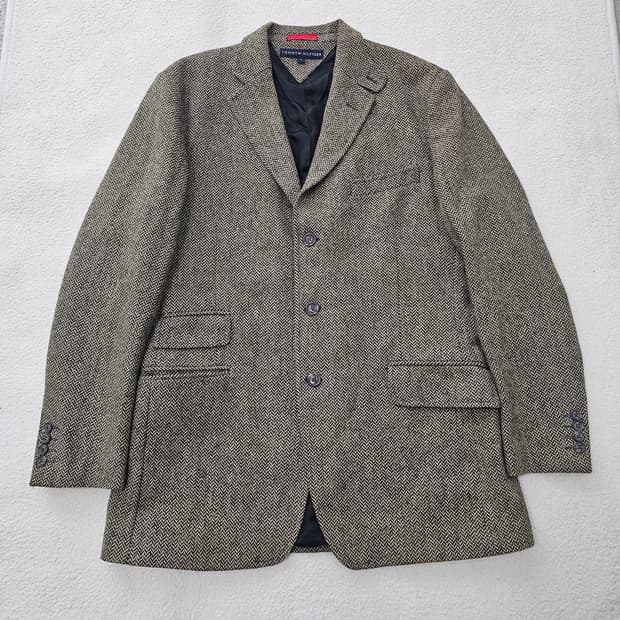 XL 52R 타미힐피거 헤링본 자켓