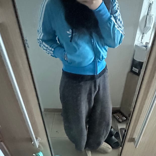 아디다스 스카이블루 하늘색 져지 100