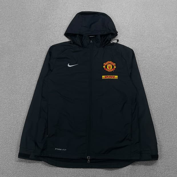나이키 맨체스터유나이티드 DHL 바람막이 자켓 블랙