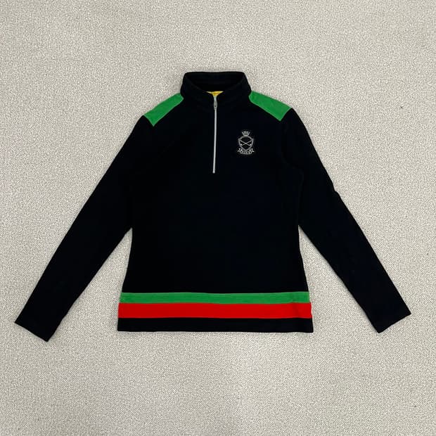 [90] 루이까스텔 골프 여성 반집업 폴리스 긴팔 티셔츠 0108M1