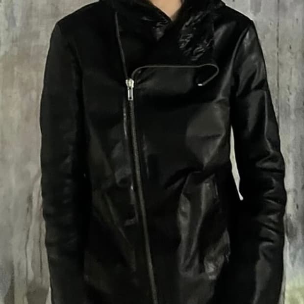 릭오웬스 사선 자켓