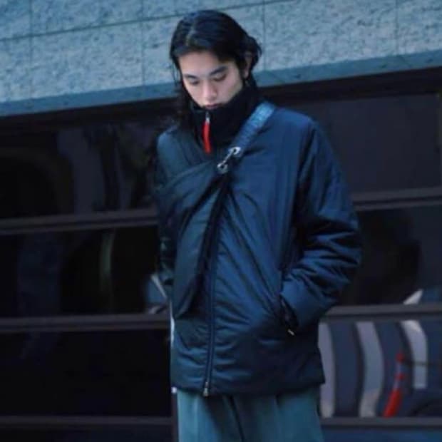 프라다 블랙 다운 자켓 48