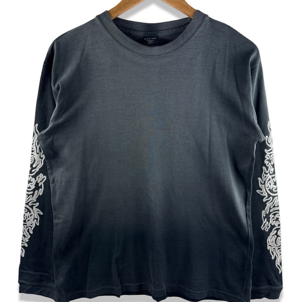 JPN 오리엔탈 사이드 용프린팅 롱슬리브2565