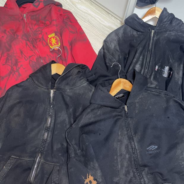 발렌시아가 스케이터 개퍼 머드쇼 해비메탈 후드집업 판매&렌탈