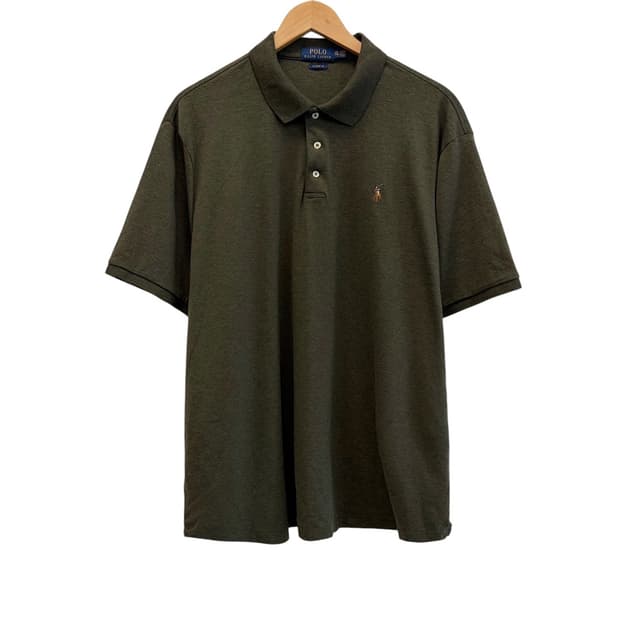Polo Ralph Lauren 폴로 반팔 피케 카라티 카키올리브 (2X