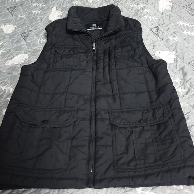 폴햄 유틸리티 조끼패딩 블랙 (M)