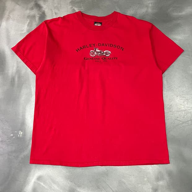  USA 할리데이비슨 프린팅 반팔티 y15750