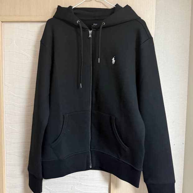 폴로 랄프로렌 더블니트 후드집업
