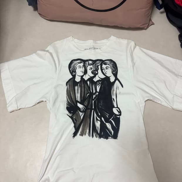 발렌시아가 2012 프린팅 반팔