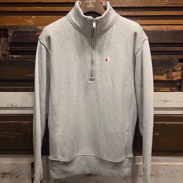 챔피온 리버스위브 짚업스웻