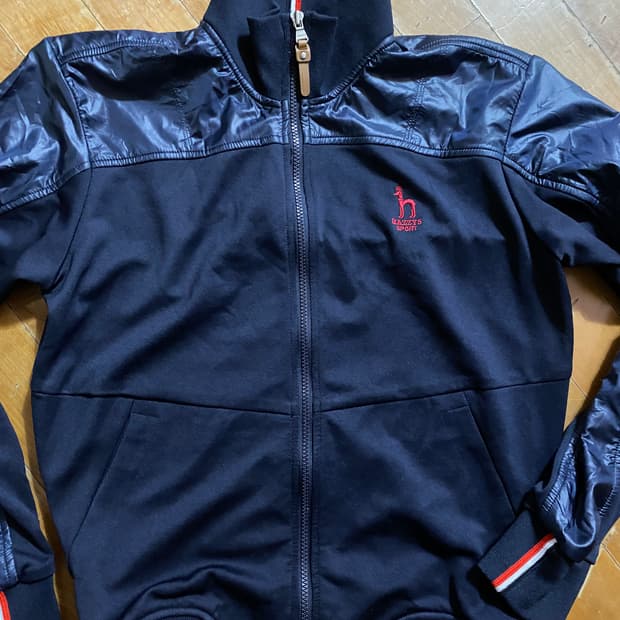 헤지스 스포츠 짚업 트레이닝 상의 네이비 L