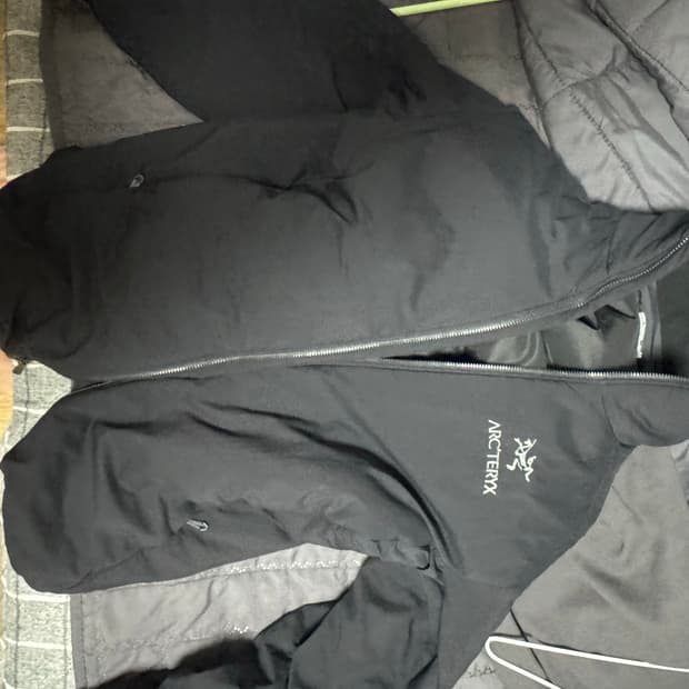 아크테릭스 ar 논후드 블랙 s