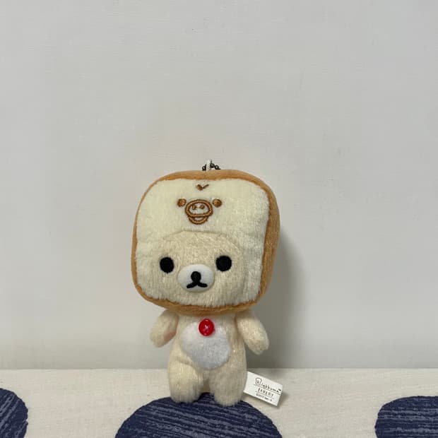 2017년 산엑스 식빵 코리락쿠마 인형 키링