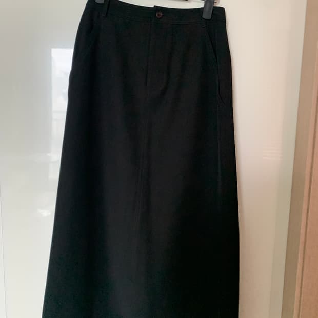 지초이 슈나 롱스커트 블랙 1