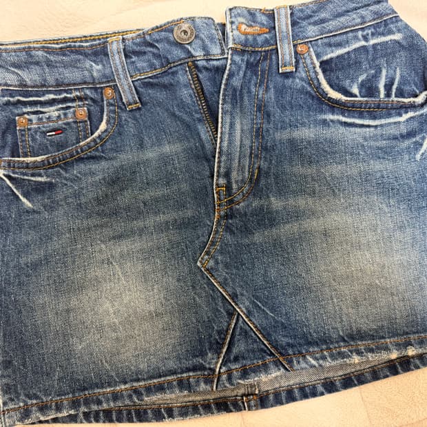 타미힐피거 청치마