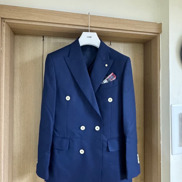 반하트 디 알바자 린넨 더블 자켓 