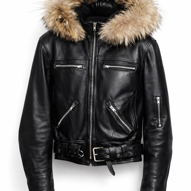Opium Fur Racer Jacket