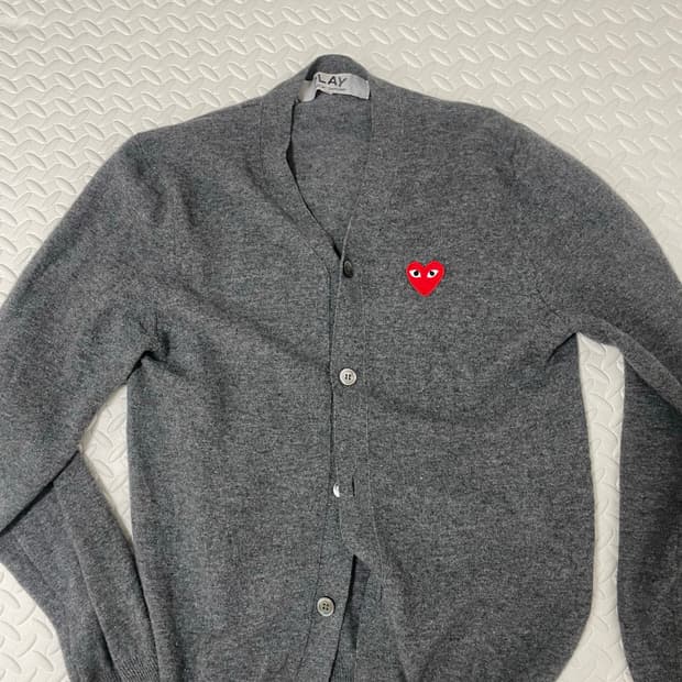 꼼데가르송 가디건 L