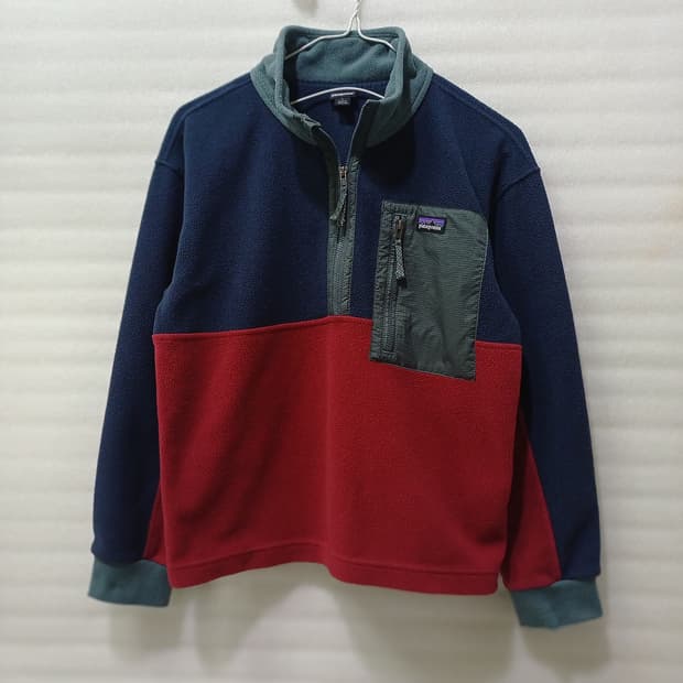 파타고니아 키즈 마이크로디니 반집업 플리스 티 아동 L 사랑봉봉