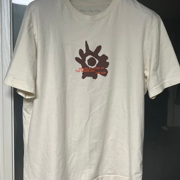 실티드 선오브썬 티셔츠 내추럴 M