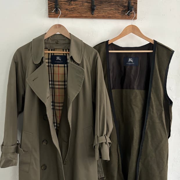 Burberry 버버리 더블 트렌치 코트  