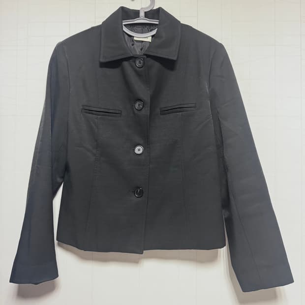 블랙 기본 자켓