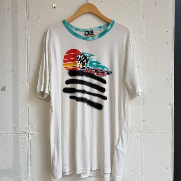 DIESEL ringer t-shirt