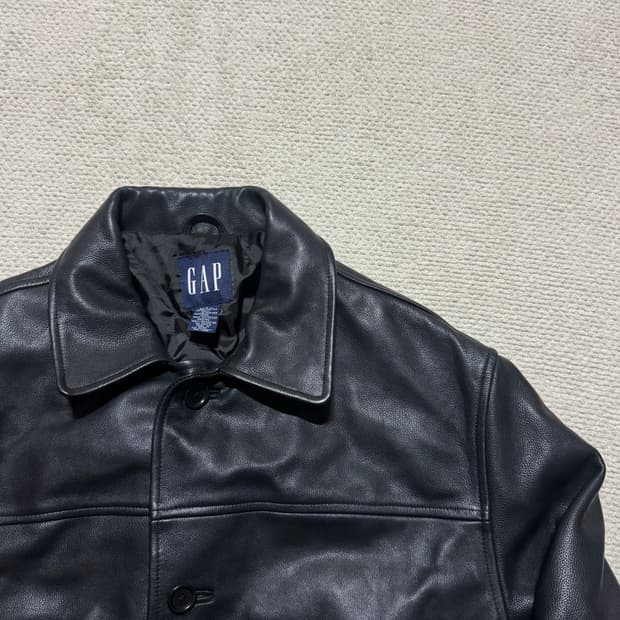 90s Old GAP 카우레더 카코트 L