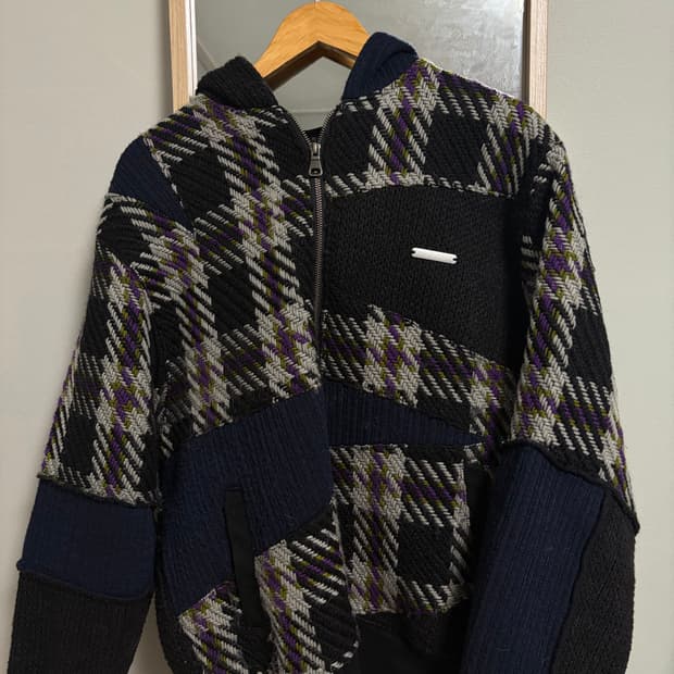 앤더슨벨 패치워크 후드 집업 XL