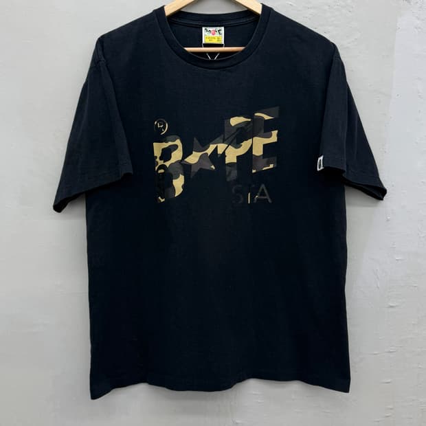  BAPE STA 황계 카모 티셔츠