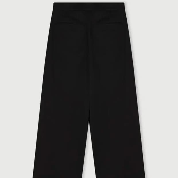 새상품) ethos 에토스 와이드 코튼 트라우져 블랙