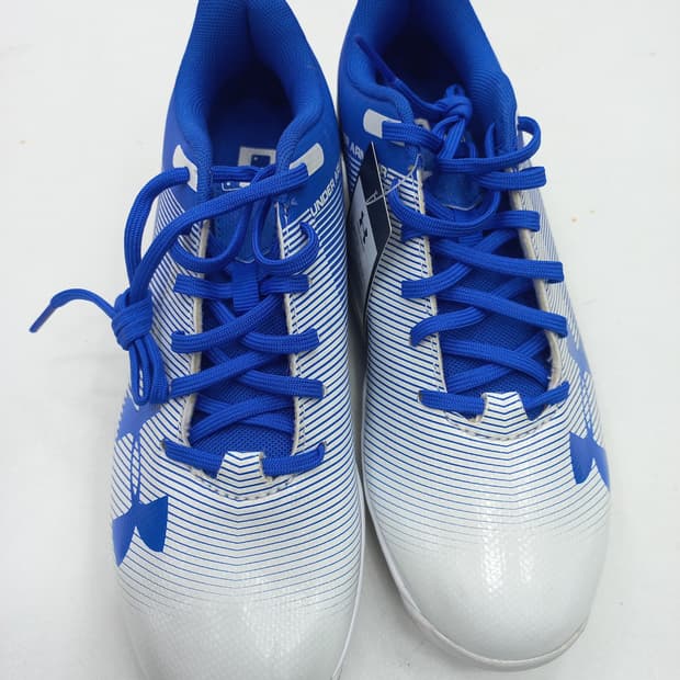 언더아머 야구화 블루/화이트 235