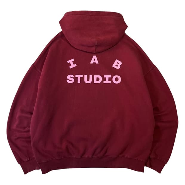 아이앱 스튜디오 빅로고 후드티