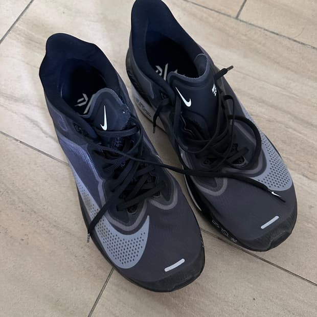 (265) 나이키 줌 플라이 6 블랙 라이트 스모크 그레이 러닝화