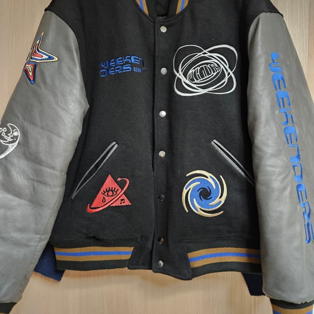 위캔더스 바시티 스타디움 자켓 L