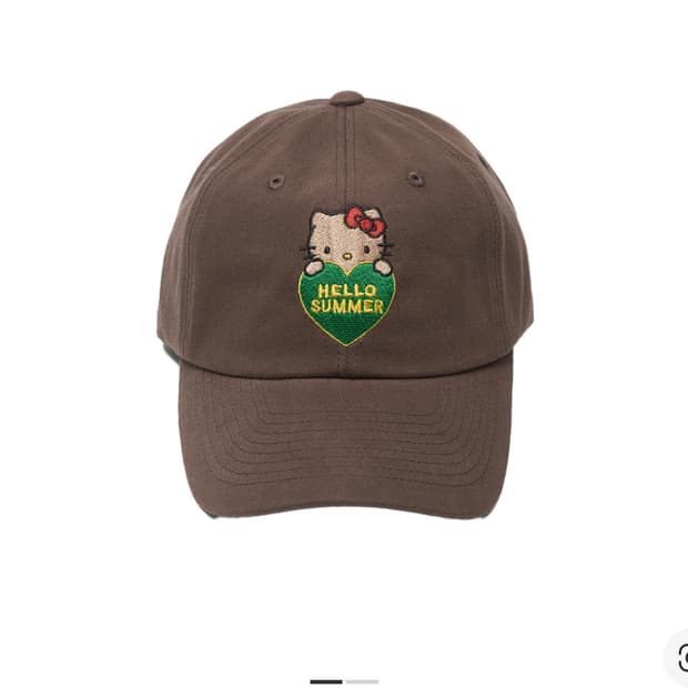 파르벵 키티 브라운 볼캡