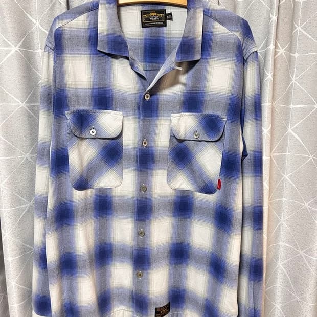 12aw 더블탭스 셔츠 옴브레셔츠