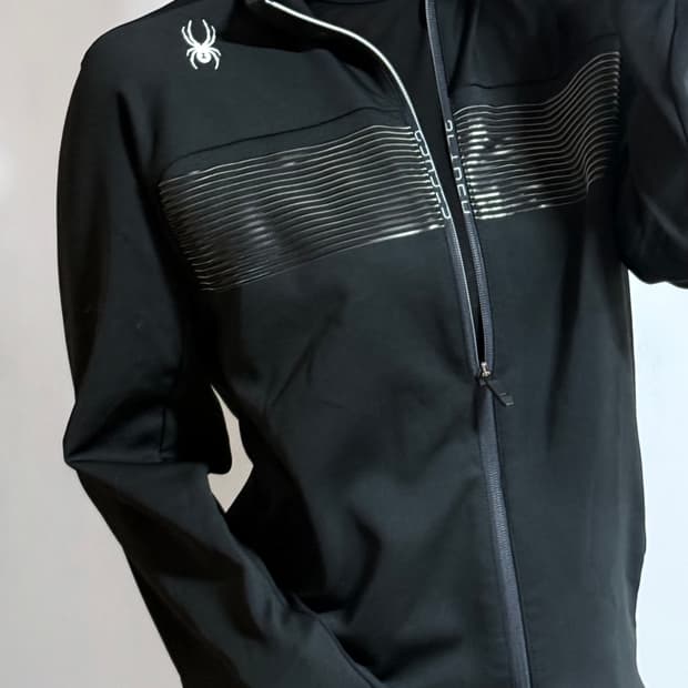 스파이더 플리스 져지 집업