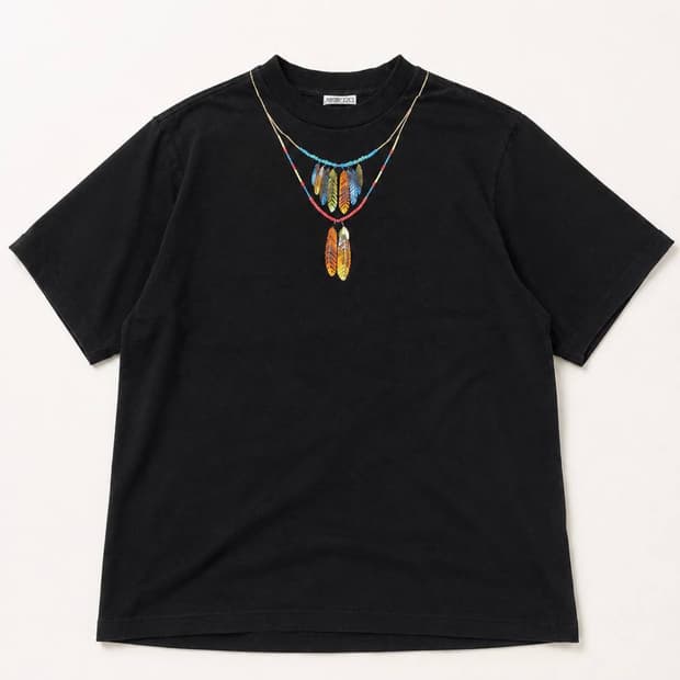 Marcelo Burlon 마르셀로 불론 블랙 라운드 반팔