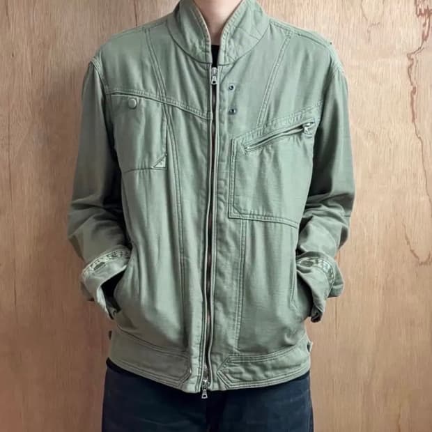 논네이티브 블루종 자켓