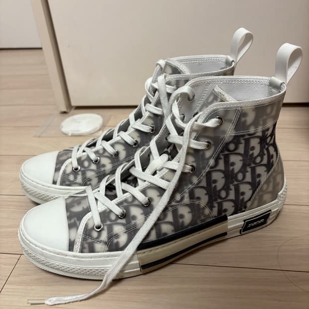 [43] 디올 오블리크 b23 하이탑 스니커즈