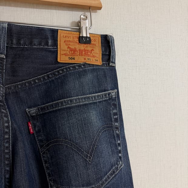 리바이스 504 데님