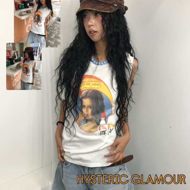 Hysteric Glamour His Girl Printing Tee