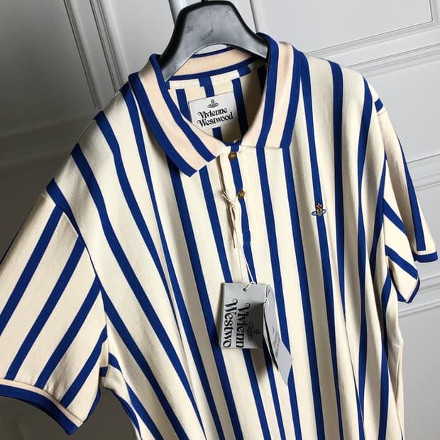 비비안웨스트우드 로고 폴로셔츠