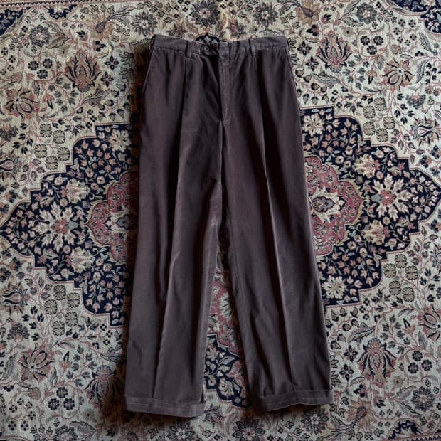 브리오니 코듀로이 팬츠 48R